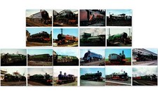 20 x Postcard - BRITISH STEAM LOCOMOTIVES - J ARTHUR DIXON (14 are COLLECTACARD)