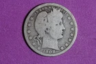 Estate Find 1908 D Barber Quarter Dollar #K60901