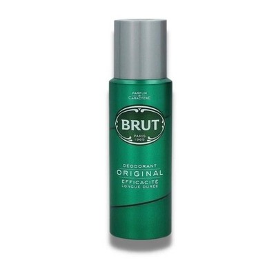Brut Deodorant Spray Original 6 Stück 200 ml 200 ml (6er Pack) 
