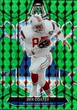 2024 Panini Mosaic #239 Ben Coates Mosaic Green