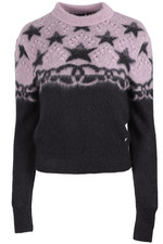 CHANEL PURPLE 2023 CASHMERE SWEATER FR 34 UK 6