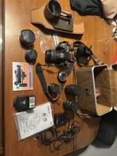 Pentax K-5 With Bag, Manual And Automatic Lenses, Accessories