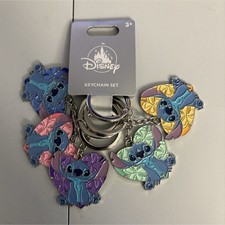 Disney Lilo Stitch Stitch Keychain Set Character Accessory