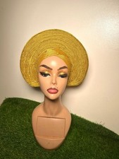 Auto Gele Ready Made Aso oke, African fabric 36