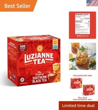 Refreshing Unsweetened Iced Tea Bags - Family Size 100ct for a Clear Brew
