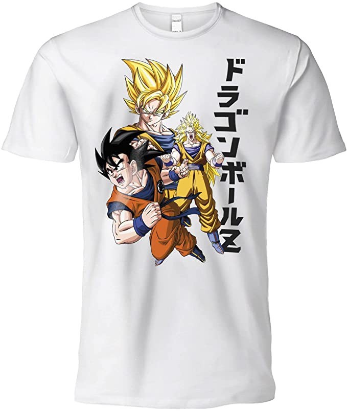 Dragonball T-Shirt GOKU SUPER SAIYAN Offizielles Original DRAGON BALL Shirt