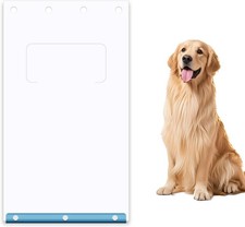 Pack Large Dog Door Replacement Flap, Clear Heavy-Duty Dog Door Flap for