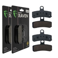 2 Kit plaquettes frein Av Ga et Av Dr Pour Harley-davidson Cvo Dyna Fat Bob FXDF