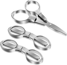 3 Pcs Nursing Scissors Folding Scissors, Portable Stainl Steel