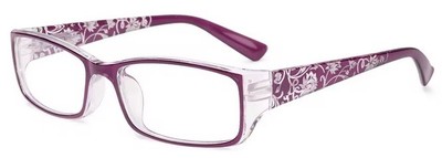 Reading Glasses Womens Eyeglasses Floral Flowers Print Stripes Readers +1.0-+4.0