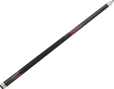 Action Khrome KRM03 Smoked Metallic Red  Grey Pinstripe Pool/Billiard Cue Stick