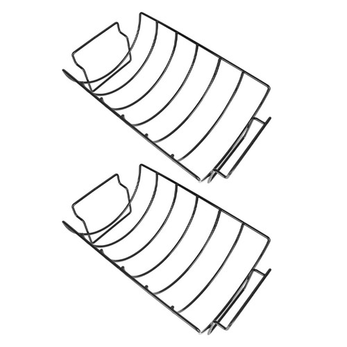 2 Pcs Grillgrill Lamm Chop Rack Baby Strapazierfähiges Grillregal BBQ - Bild 2 von 12