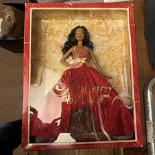 2014 Holiday Barbie Collector Doll African American Mattel BDH14