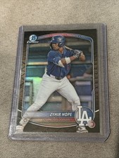 2025 Bowman Chrome Prospects Reptilian Refractor #2 Zyhir Hope