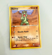 Nintendo Pokemon TCG Machop 64/101 Common English 2004 EX Hidden Legends HP50 on eBay