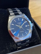 Tissot Gentleman Titanium Blue Dial T127.410.44.041.00 40mm Mens Quartz Watch