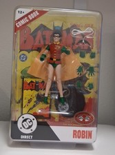 MCFARLANE DC DIRECT DICK GRAYSON ROBIN BATMAN 1 PAGE PUNCHERS RED PLATINUM