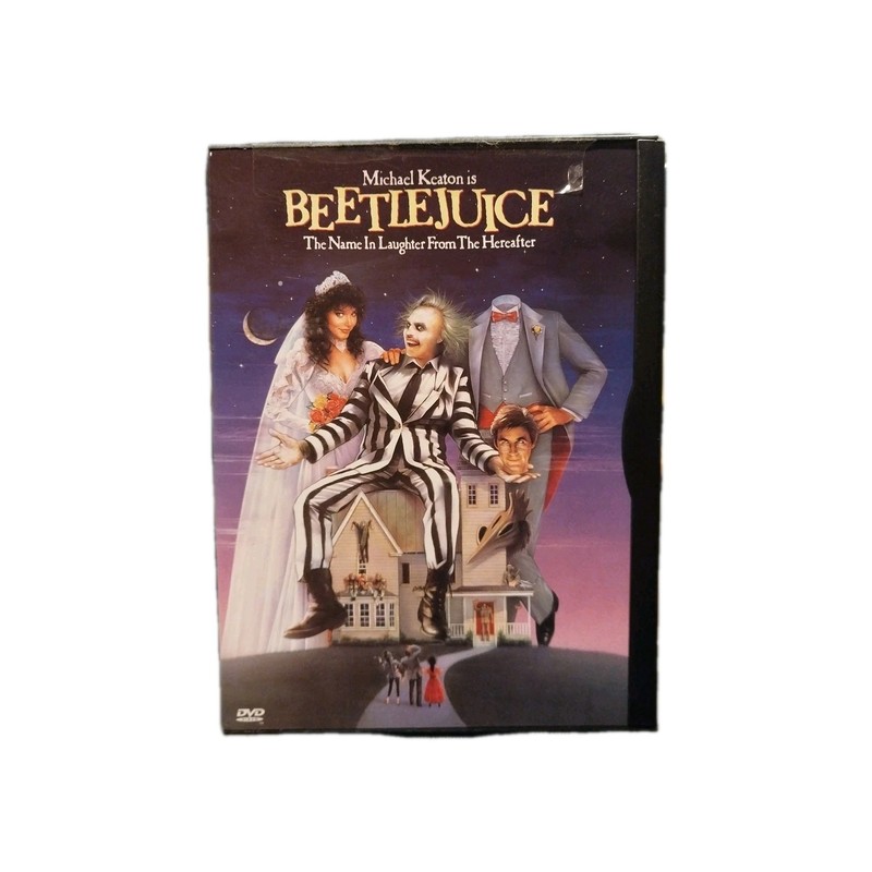 Beetlejuice (DVD, 1988)