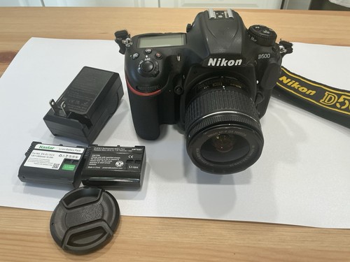 USED Nikon D500 w/ 18-55mm Lens Shutter Count 53816