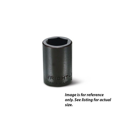 Wright Tool 48-21MM 21mm 1/2in Drive 6-Point Metric Impact Socket