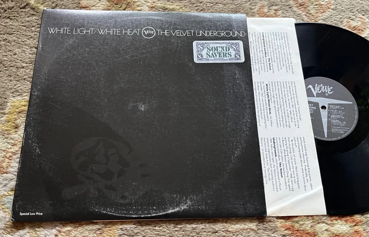 1985 RI Psych LP - THE VELVET UNDERGROUND "White Light/White Heat" VERVE