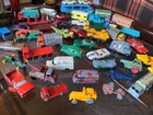 Vintage early Lesney Matchbox Job Lot 1950s 60s  diecast cars trucks