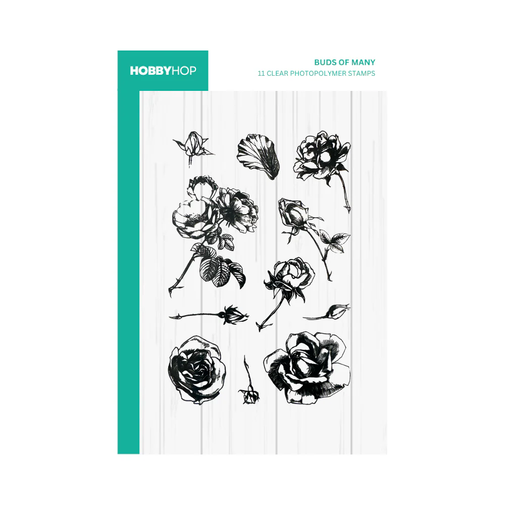 Buds of Many - 11 Clear Photopolymer Stamps