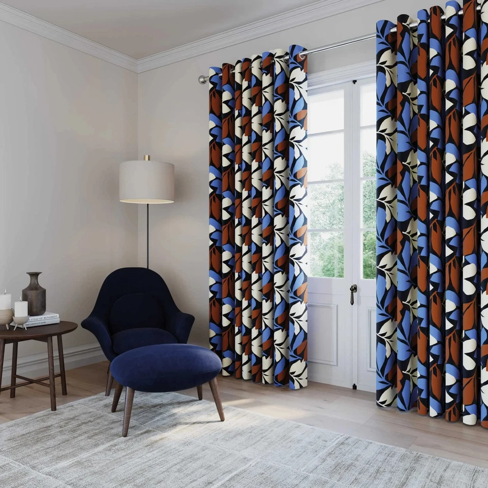 Helena Springfield Simply Scandi Otto Lined EYELETS Curtains, W167 DROP183cm - Image 4 of 4