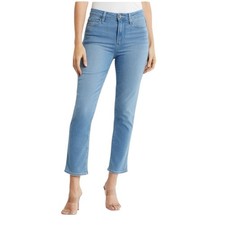 Paige Hoxton Slim Crop Jeans Lo-Fi Wash Size 27