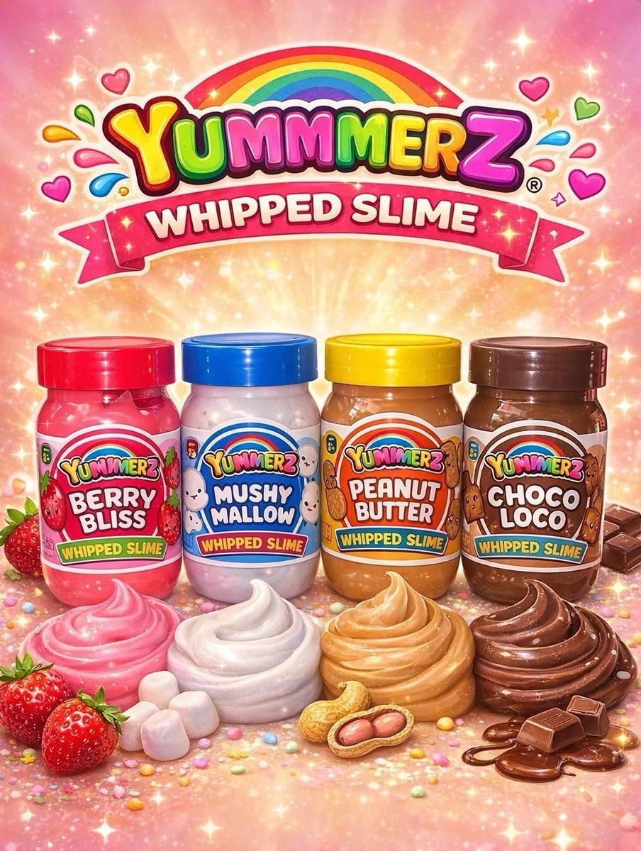 NEW Yummerz Scented Whipped Slime Putty Sensory Fidget Toy ~You