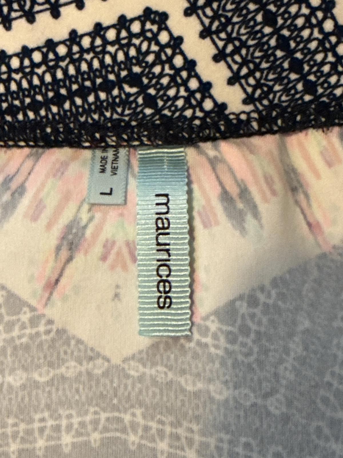 Maurices Large Geometric Patterned Handkerchief H… - image 2