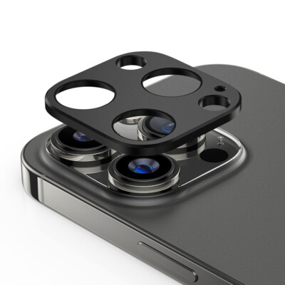 For iPhone 14 Plus Pro Max Tempered Glass Metal Camera Lens Protector Cover 