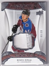 2020-21 Exquisite Collection Hockey Bowen Byram Rookies 4 Color Patch #93/99
