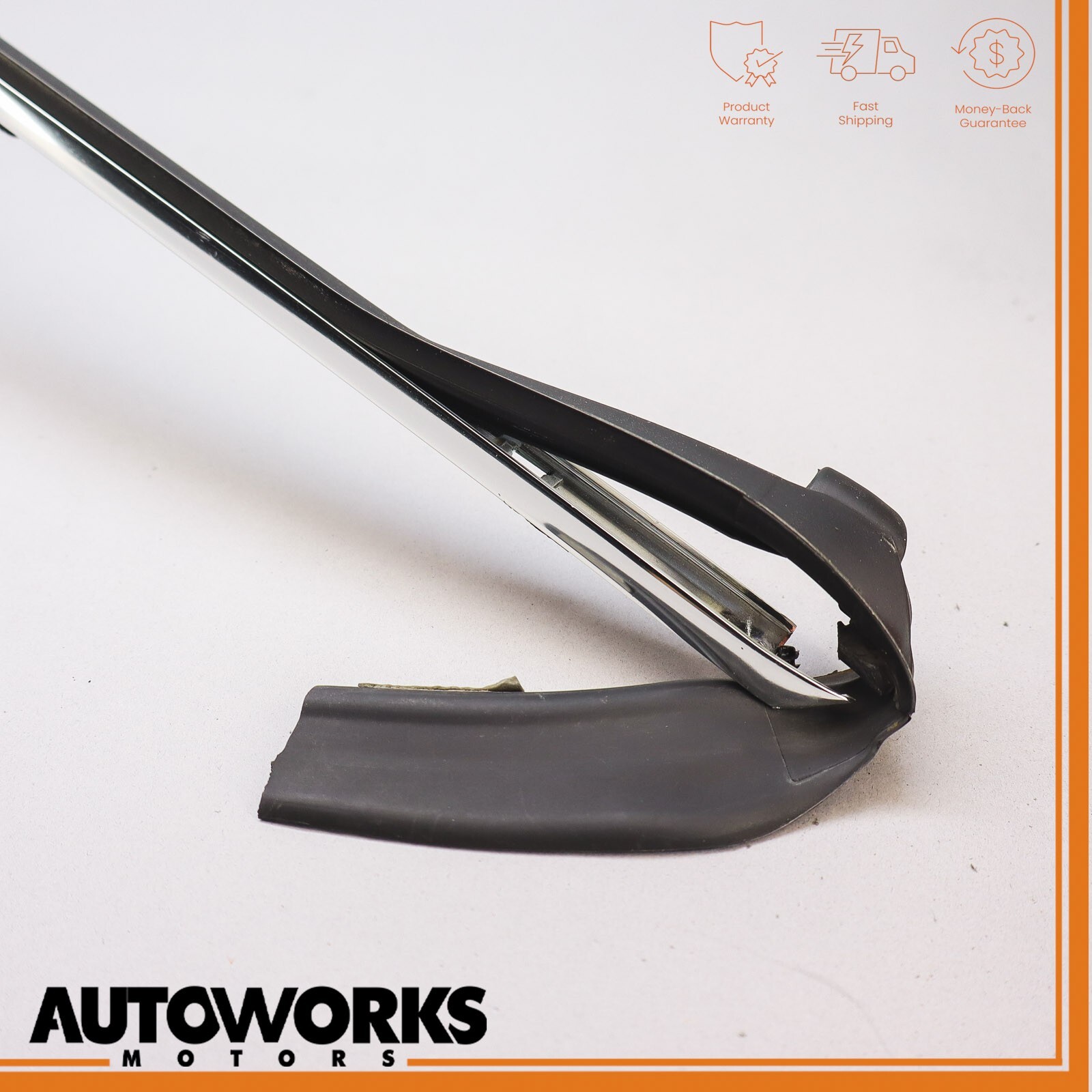 04-08 Maserati Quattroporte M139 Front Right Upper Door Window Trim Molding OEM