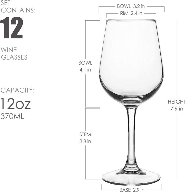 FAWLES Crystal Stemless Wine Glasses Set of 12, 15 Ounce Smooth Rim  Standard Wine Glass Tumbler for …See more FAWLES Crystal Stemless Wine  Glasses Set