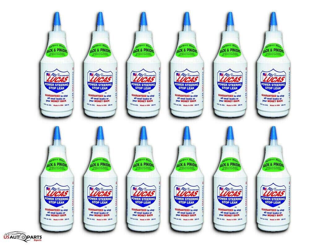 - 10008 Power Steering Stop Leak 12 Ounce Bottle