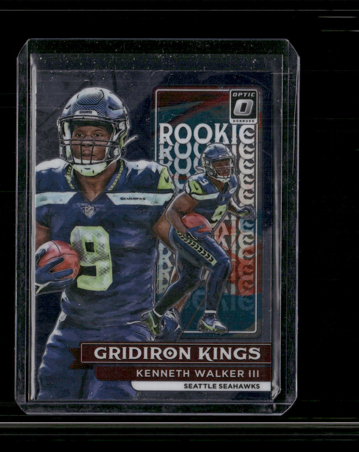 2022 Donruss Rookie Gridiron Kings #RGK-14 Kenneth Walker III Seahawks RC
