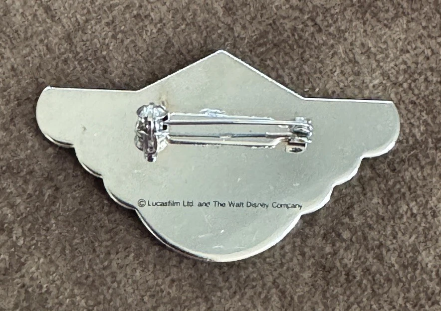 Broche prendedor Disney Tokio Disneyland apertura alas piloto Star Wars Tours 1989 Foto 2 de 2
