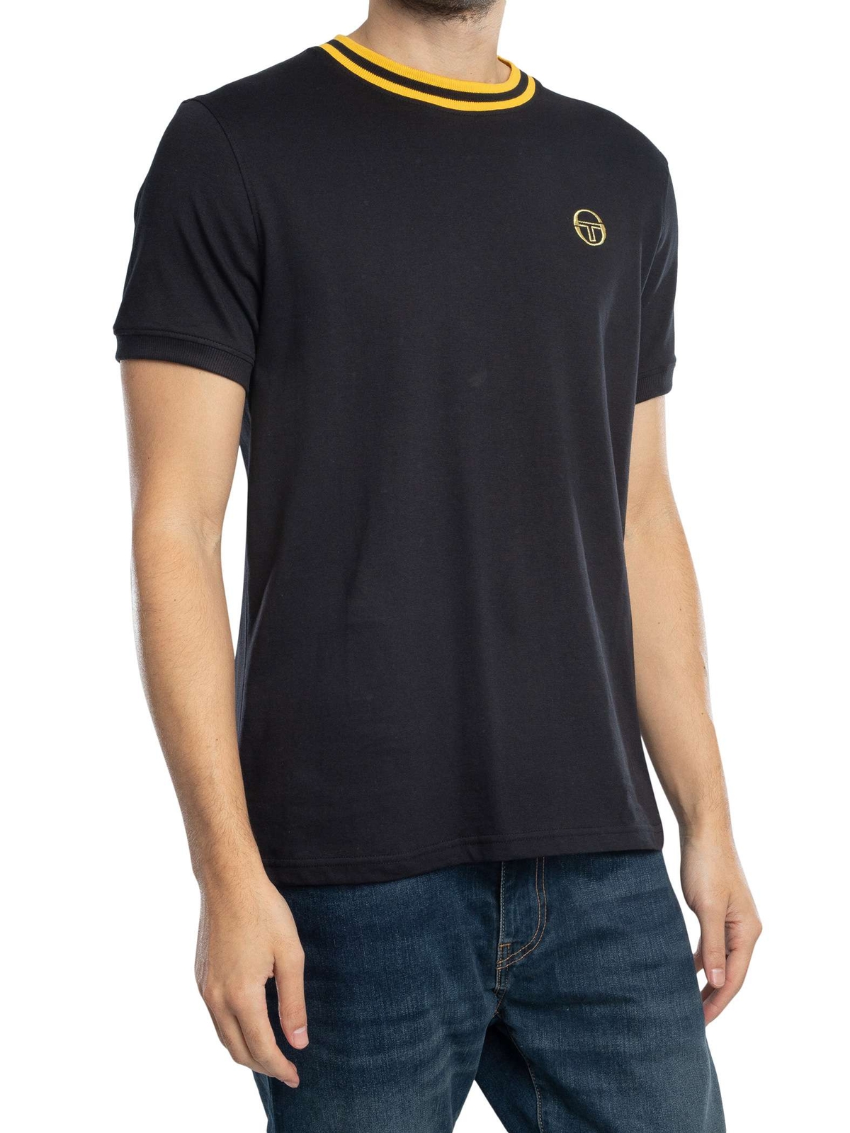 Мужская футболка Rainer от Sergio Tacchini, черная