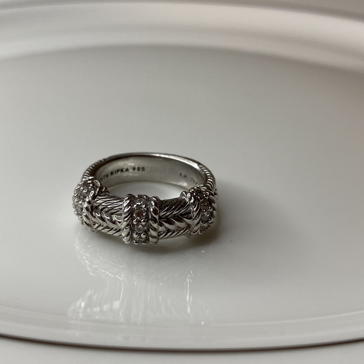 アクセサリー Christian DADA TWISTED NEEDLE RING DA Christian Dada Diamond Twist Needle Ring | eBay
