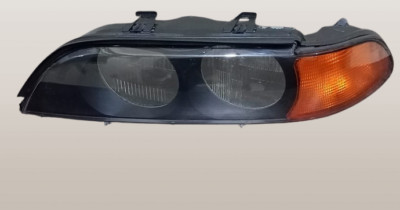 BMW 63128362831 5 Series E39 Left Headlight Cover Replacement Lens Glass Trim