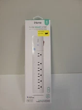 iHome 6 Outlet Smart Surge Protector Works with Alexa and Google Home, App Co...