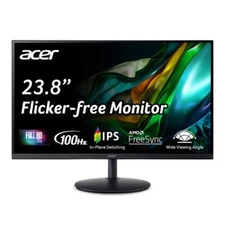 Acer SH242Y EBMIHUX 23.8" Monitor Full HD 1920x1080 100Hz 1ms Black Refurbished