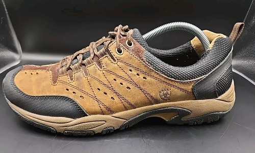 Ariat Timber Ridge ADVANCED TORQUE STABILITY Mens 10.5 D Leather Brown Hiking