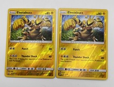 Electabuzz Reverse Holo 42/147 Pokémon Cards Sun & Moon Burning Shadows LP x2 2x