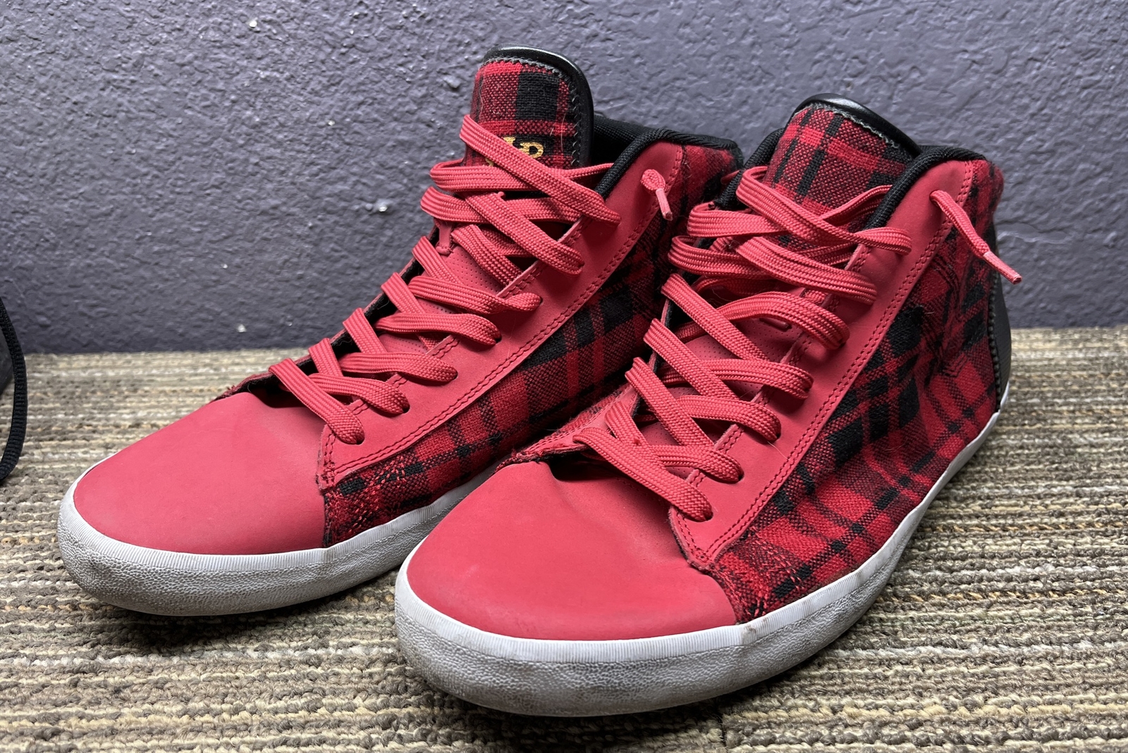 Scarpe alte uomo Pony ML077RRB taglia 11 5 ottime condizioni 16880