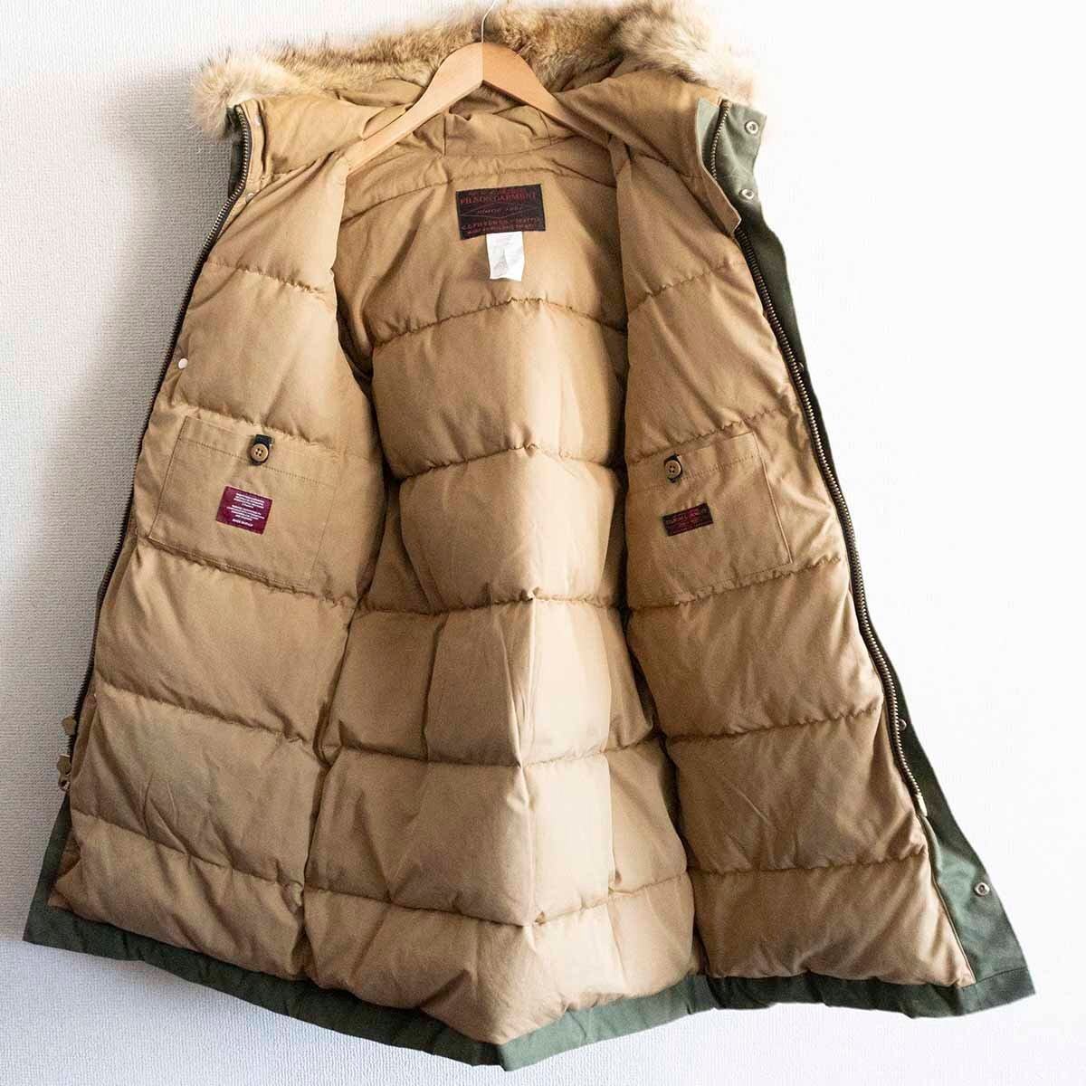Filson Italy Alaska Down Parka Jacket Khaki Size 36 Black Filson Italy Alaska Down Parka Jacket Khaki Size 36 Black