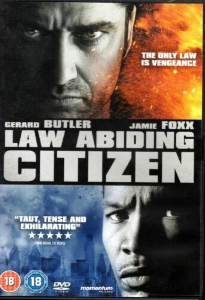 Law Abiding Citizen DVD (2010) FREE SHIPPING