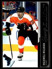 2021-22 Upper Deck Young Guns Maxwell Willman Philadelphia Flyers #497