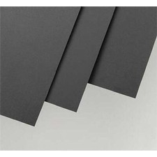 Evergreen 9511 Black Styrene Sheets, .01x6x12" 4 